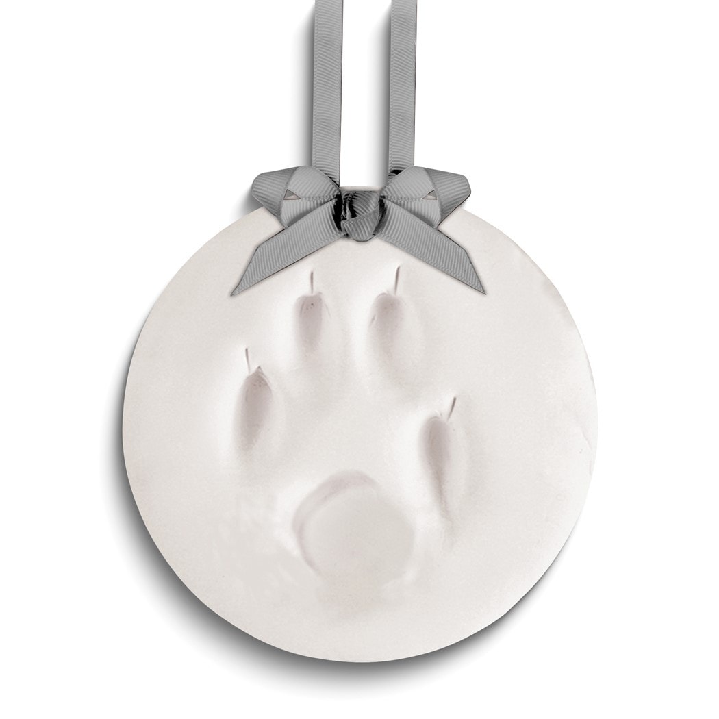 https://ak1.ostkcdn.com/images/products/is/images/direct/68c3fbff0d5a85fd972e926c3bfdf3da9d5a05c4/Curata-White-Paw-Print-%28Grey-Ribbon%29-Keepsake-Ornament-Kit-with-Clay-Tools-and-Instructions.jpg