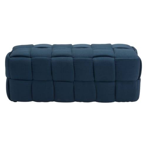 Shop Zuo Modern 100638 Checks 21 Long Basket Weave Upholstered