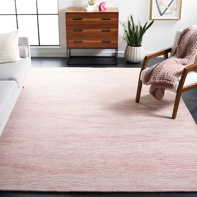 SAFAVIEH Handmade Metro Annarosa Modern Abstract Wool Rug