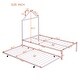 preview thumbnail 14 of 25, Twin Size Metal Platform Bed with Twin Size Trundle