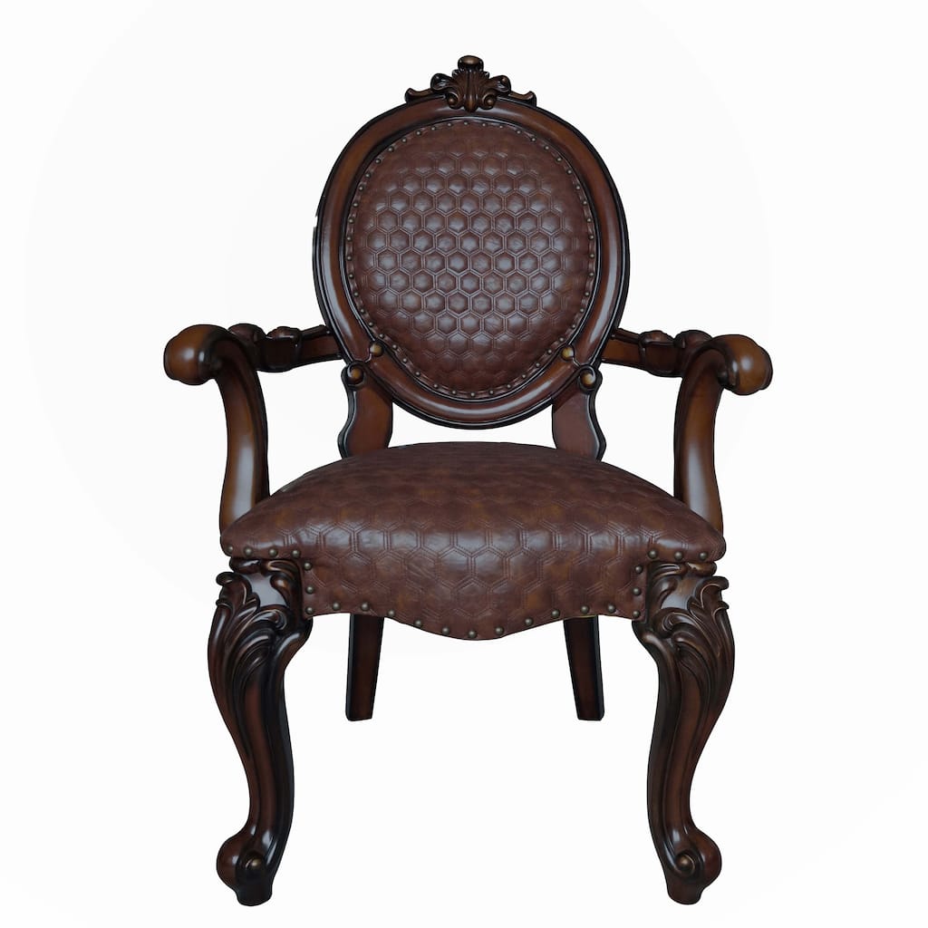 Arm Chair with Nailhead Trim (Set of 2)