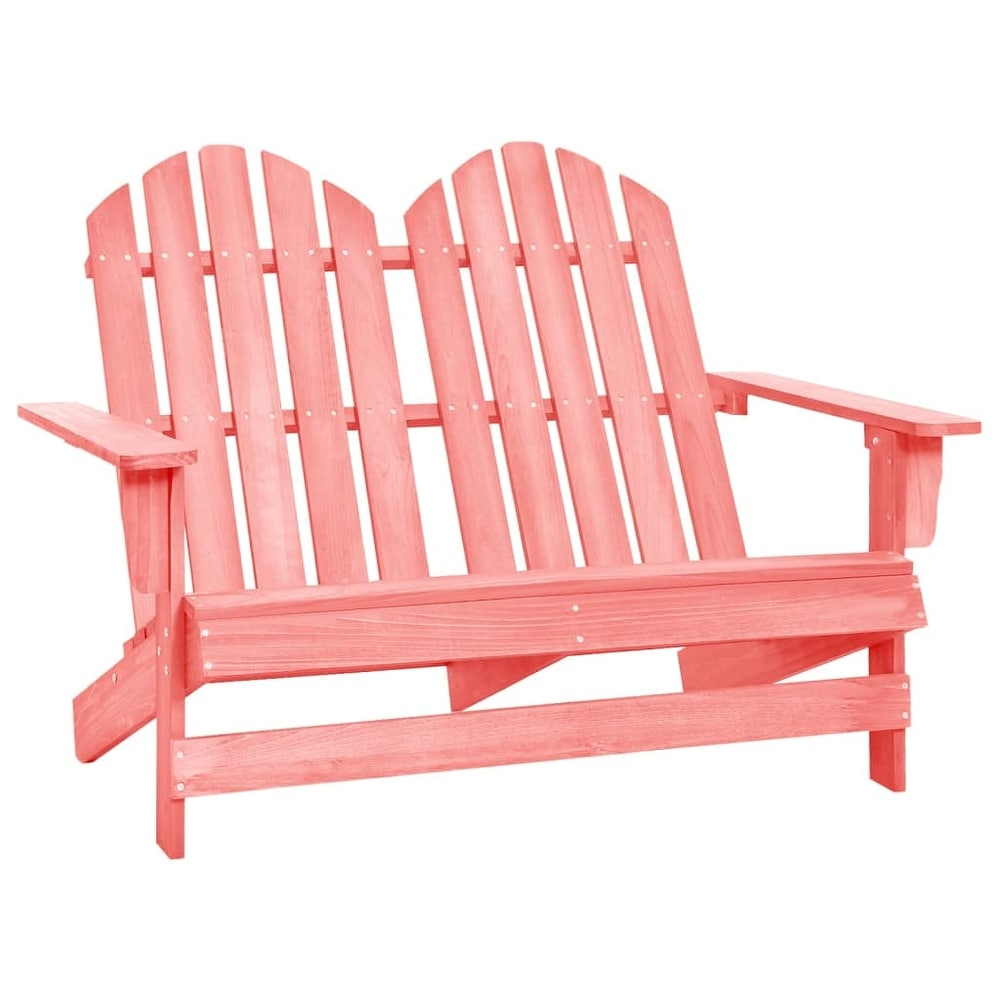 hot pink plastic adirondack chair
