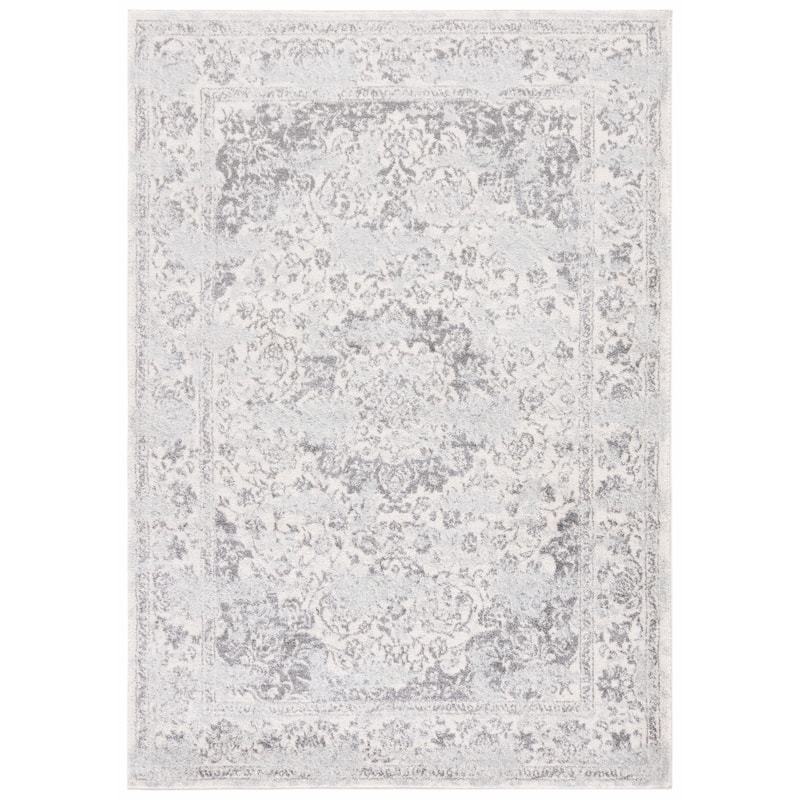 SAFAVIEH Tulum Hatsumi Bohemian & Eclectic Rug - 9' x 12' - Ivory/Grey