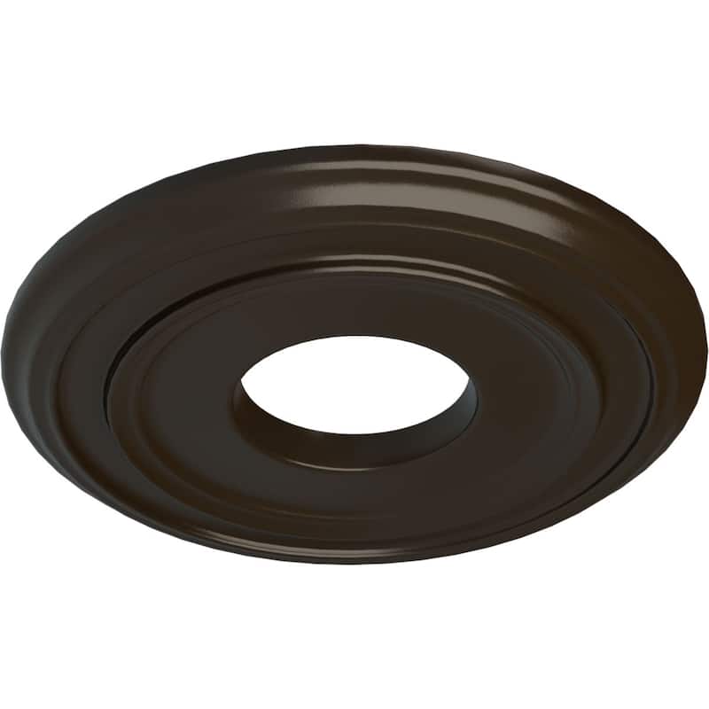 12 3/8"OD x 4"ID x 1 1/8"P Classic Ceiling Medallion