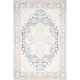 preview thumbnail 2 of 11, Nuloom Emely SpinClean Medallion Machine Washable Area Rug