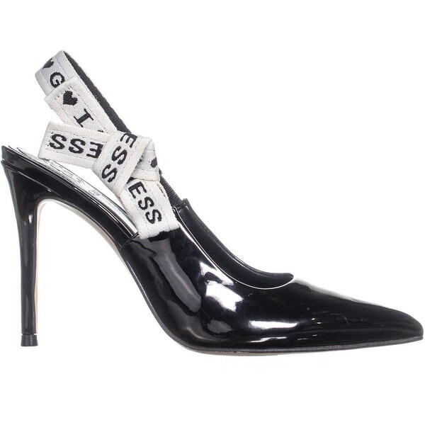guess shoes black heels