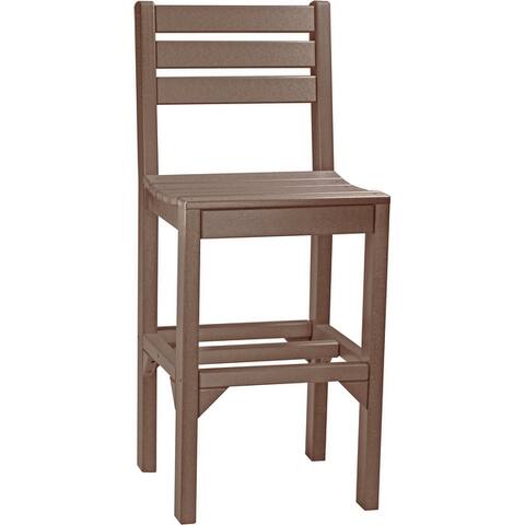 Set of 4 Poly Lumber Island Side Chairs