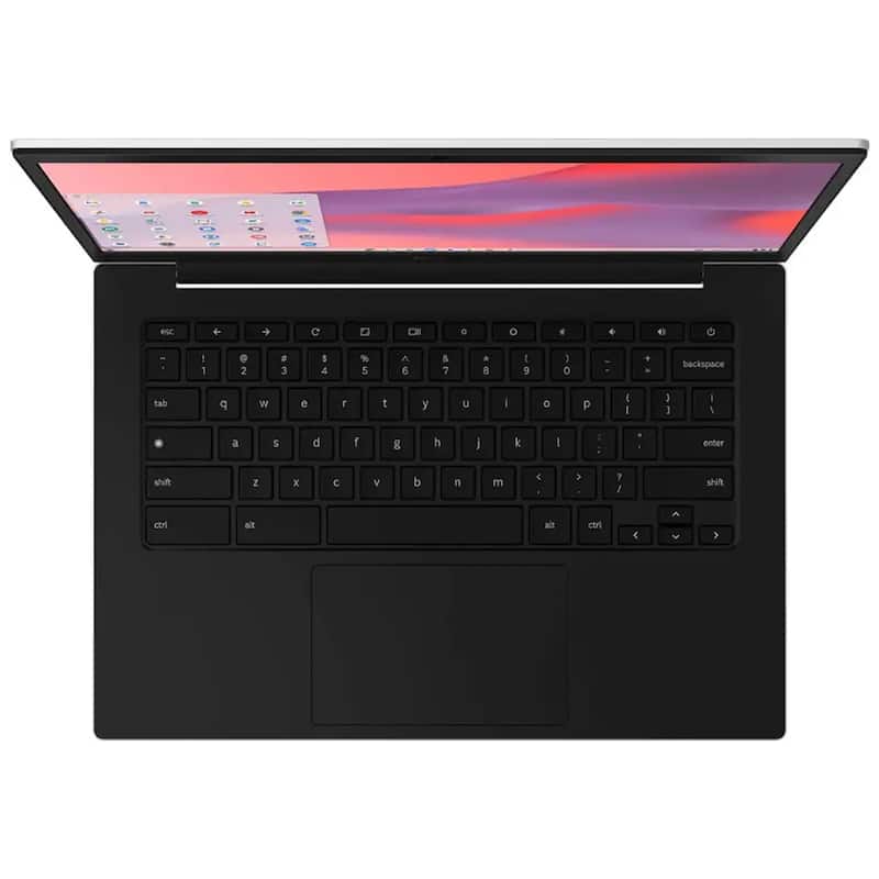 Samsung Galaxy Chromebook Go 14" LED Laptop - Intel Celeron- 4GB Memory - 128GB Storage (Silver)