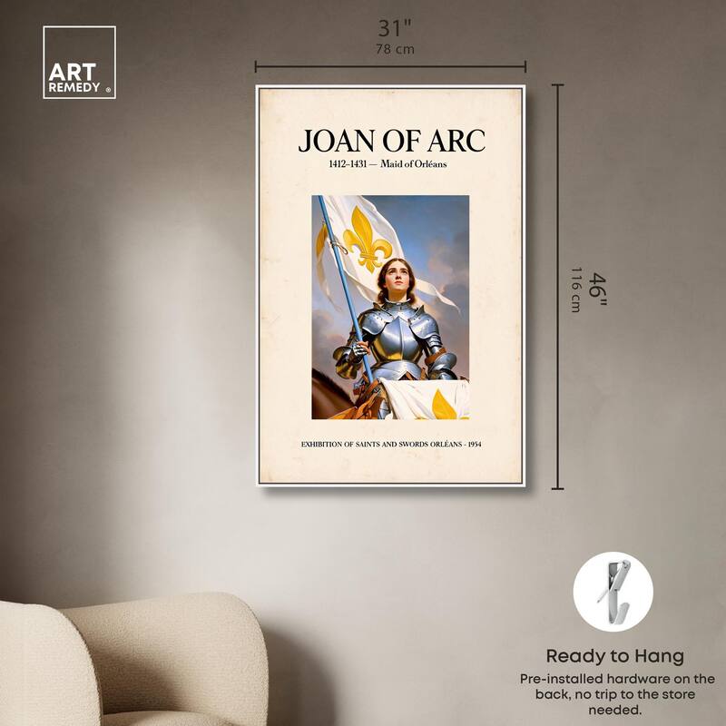 Maid of Orleans Canvas by Art Remedy