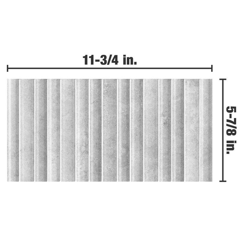 Merola Tile Rubik Cendra 5-7/8" x 11-3/4" Ceramic Wall Tile