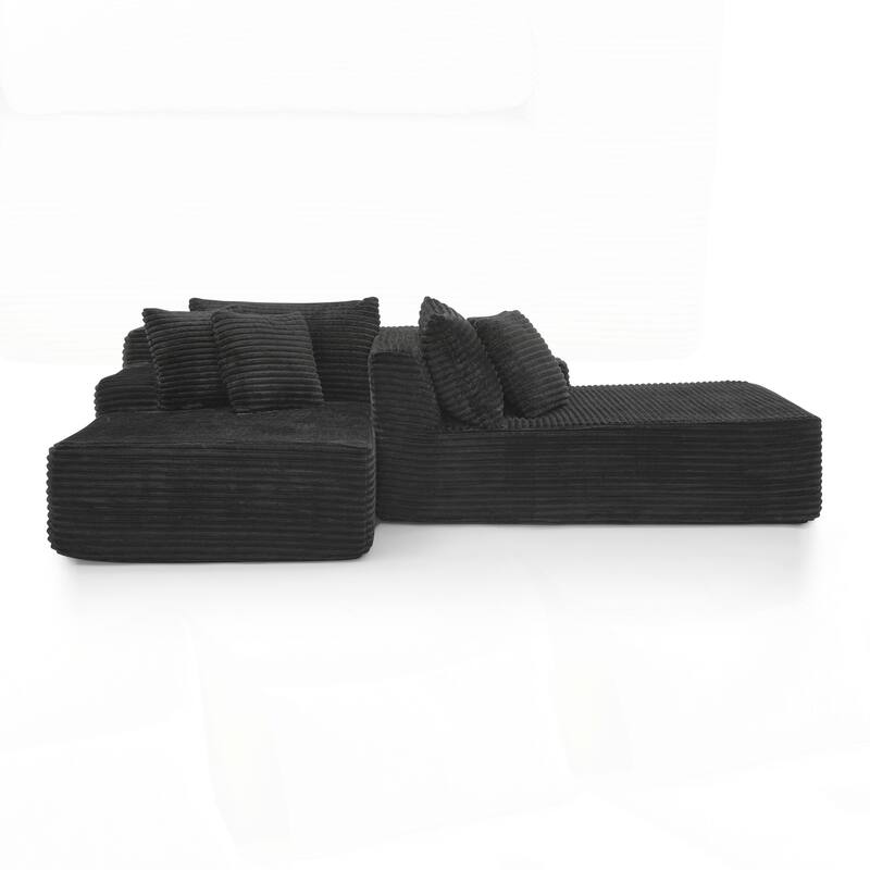 Two-seater Lazy Sofa Lounge Chair,Compressed Sofa No Assembly Required
