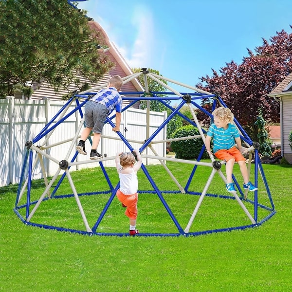 Kids In 10FT Dome Climber With Hammock For Kids To 10