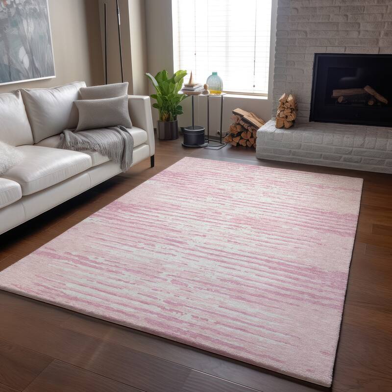 Premium Washable Super Soft Modern Scratches Mayfield Rug