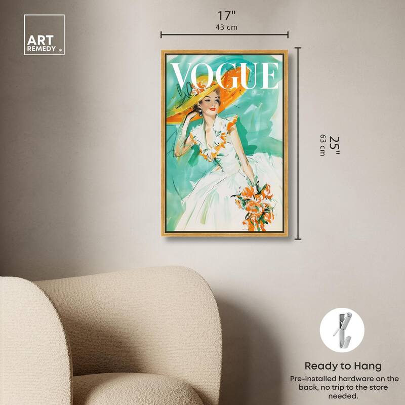 In the Summer Breeze Cover Canvas by Art Remedy