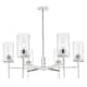 Option Polished Nickel, Clear