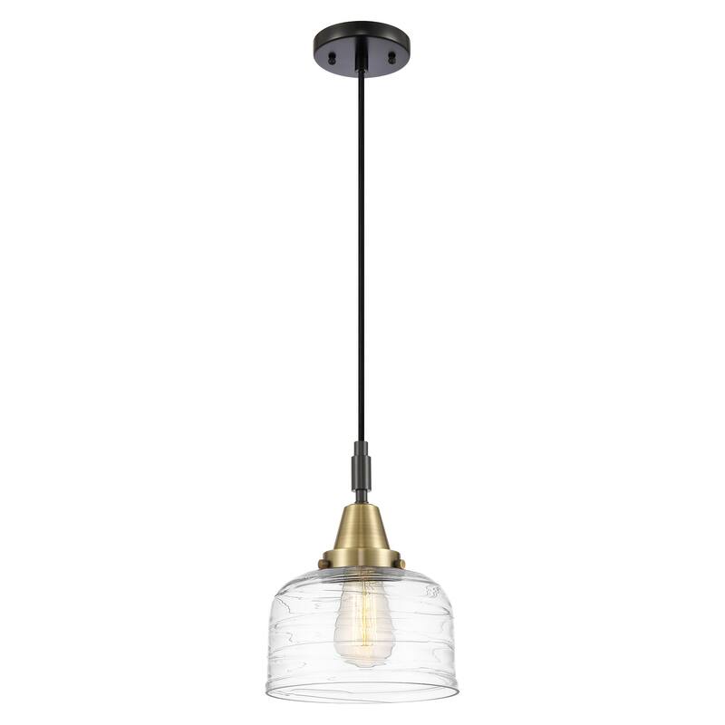 Innovations Lighting 447-1P-G713 Bell 8" Wide Mini Pendant with Clear