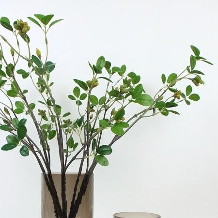 FloralGoods Artificial Banyan Leaf Stem 28" Tall
