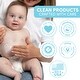 preview thumbnail 4 of 3, Cuddly Cloud Baby Lotion - Blue - 50 x 84