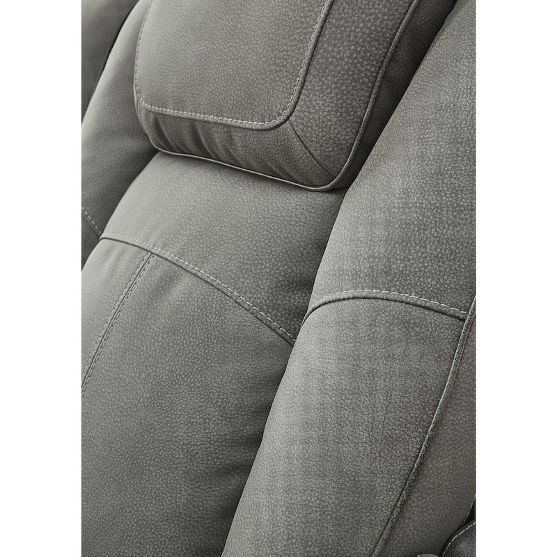 Signature Design by Ashley Next-Gen DuraPella Gray 2-Piece Upholstery Package - 86"W x 40"D x 43"H