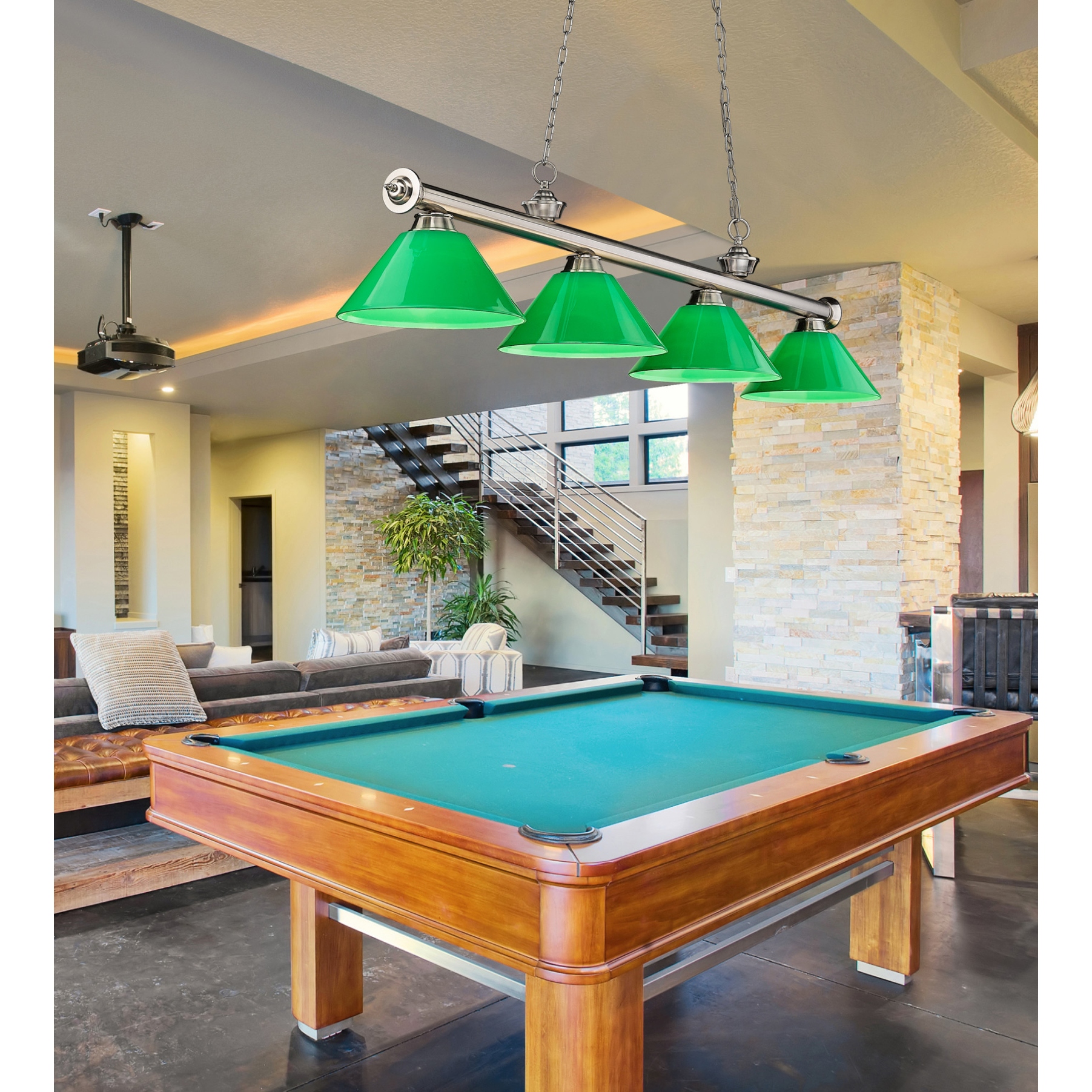 Billiard chandelier sale