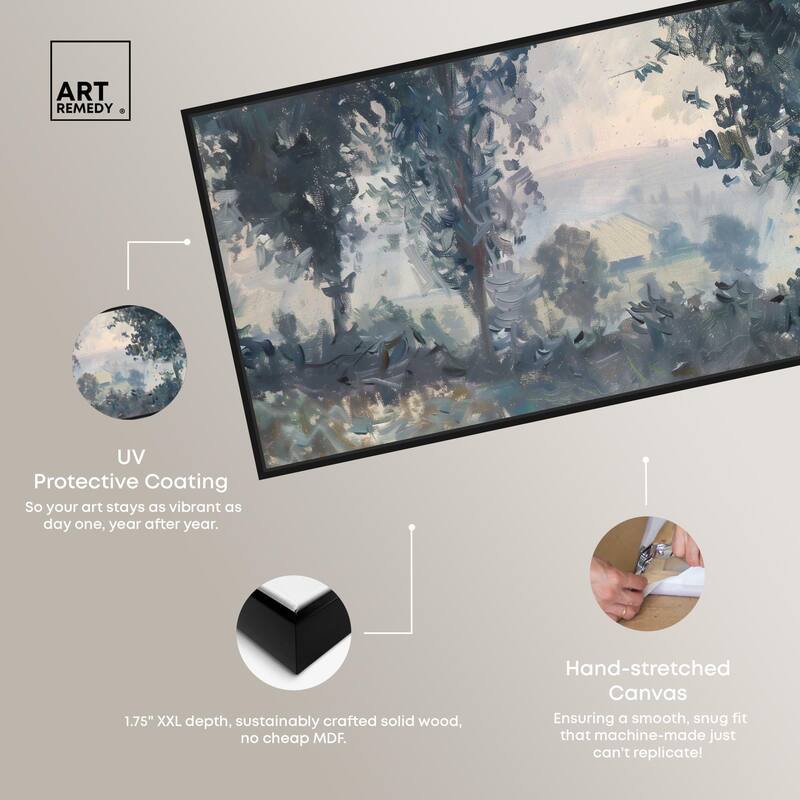 Early Morning Panoramic Canvas by Art Remedy