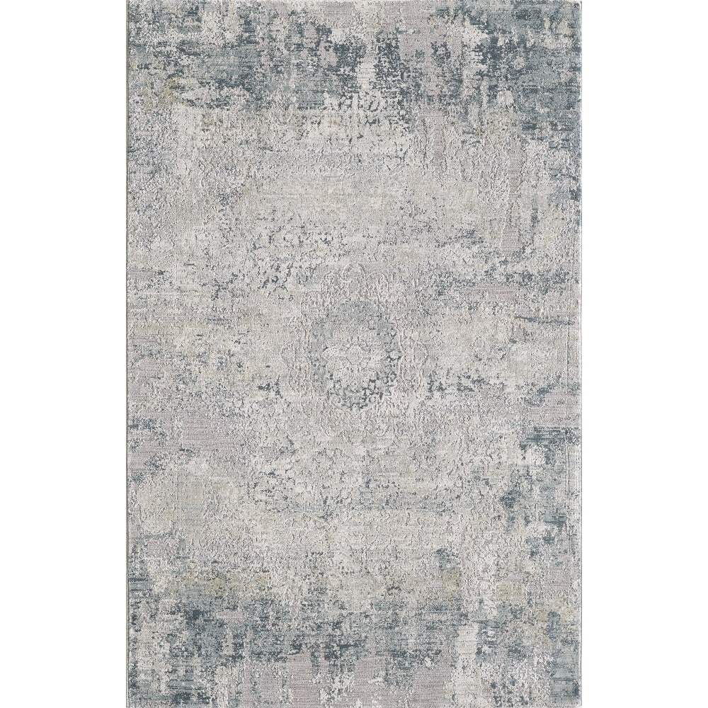 Domani Saige Abstract Medallion Area Rug