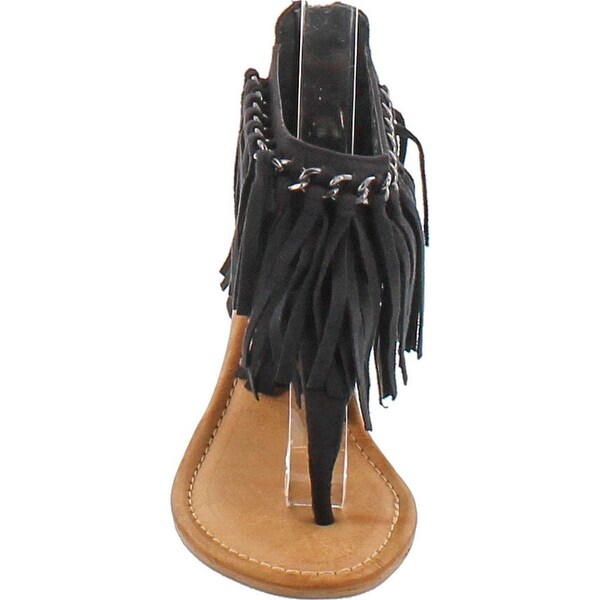 not rated fringe sandals