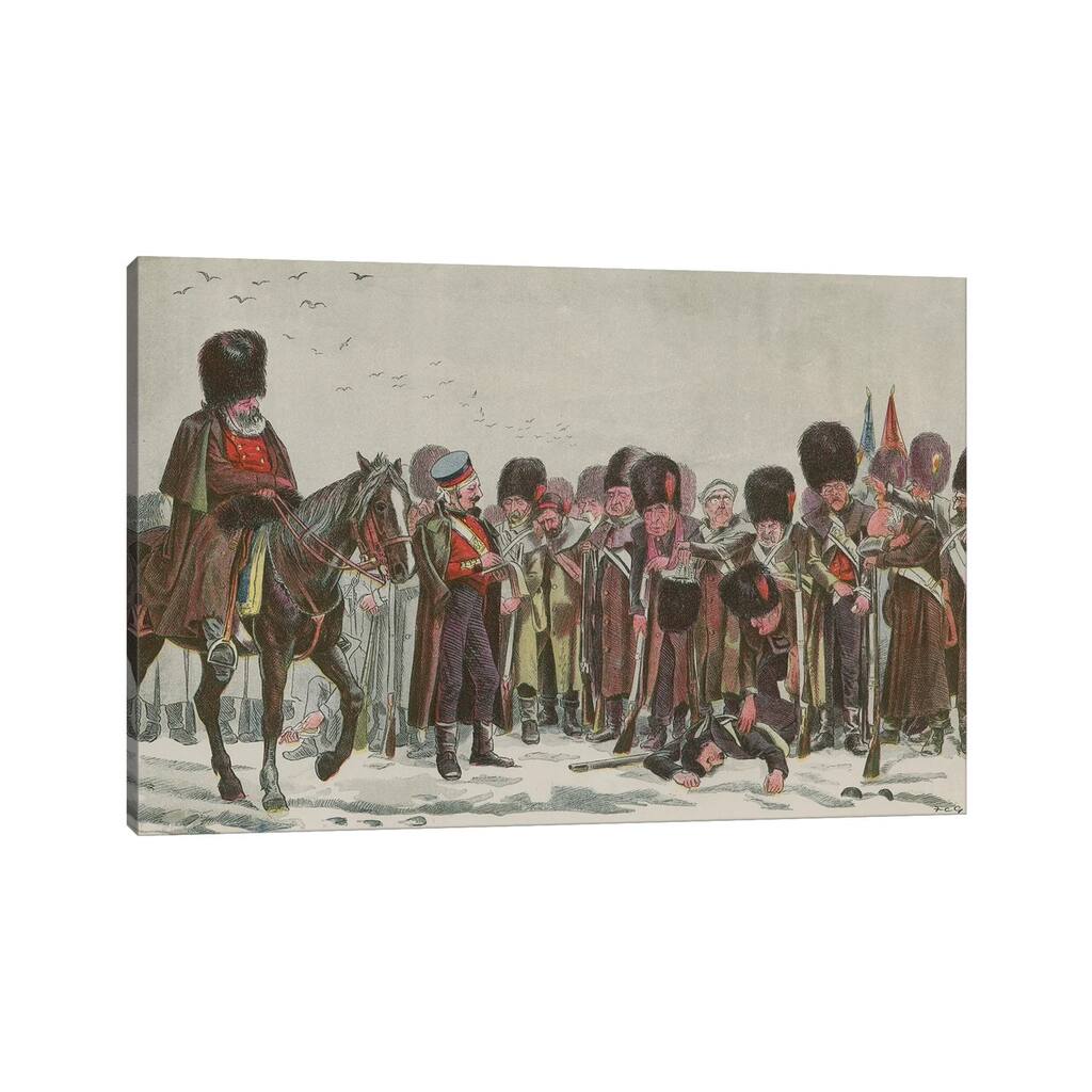 iCanvas "The Roll Call (Illustration From Truth), Christmas Edition, December 25, 1892" by English School Canvas Print