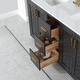 preview thumbnail 134 of 196, Altair Gazsi Bathroom Vanity with Composite Stone Countertop without Mirror
