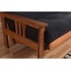 preview thumbnail 11 of 14, Somette Beli Mont Multicolor Wood/Fabric Futon Set