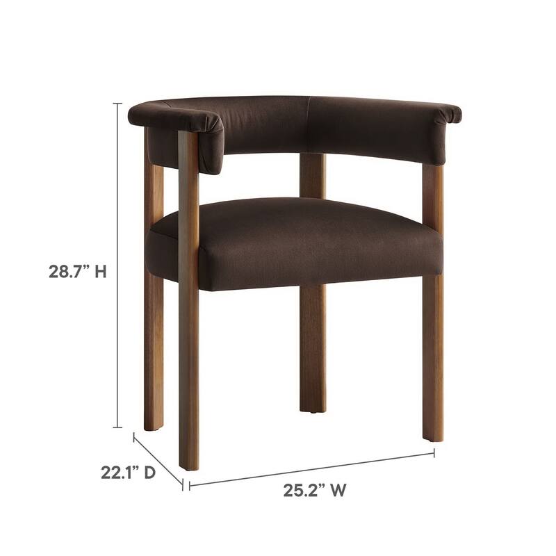 Imogen Barrel Dining Chairs - Set of 2