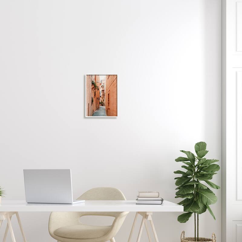 Stupell Urban Alley Path Photography Framed Giclee Art by Krista Broadway
