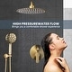 preview thumbnail 57 of 74, WOWOW Wall Mount 9-Spray Shower Faucet with Handshower