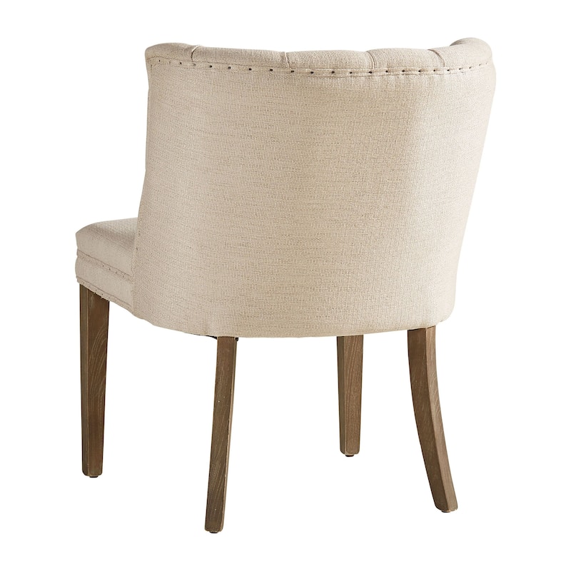 Cypress Upholstered Accent Chair, Oatmeal