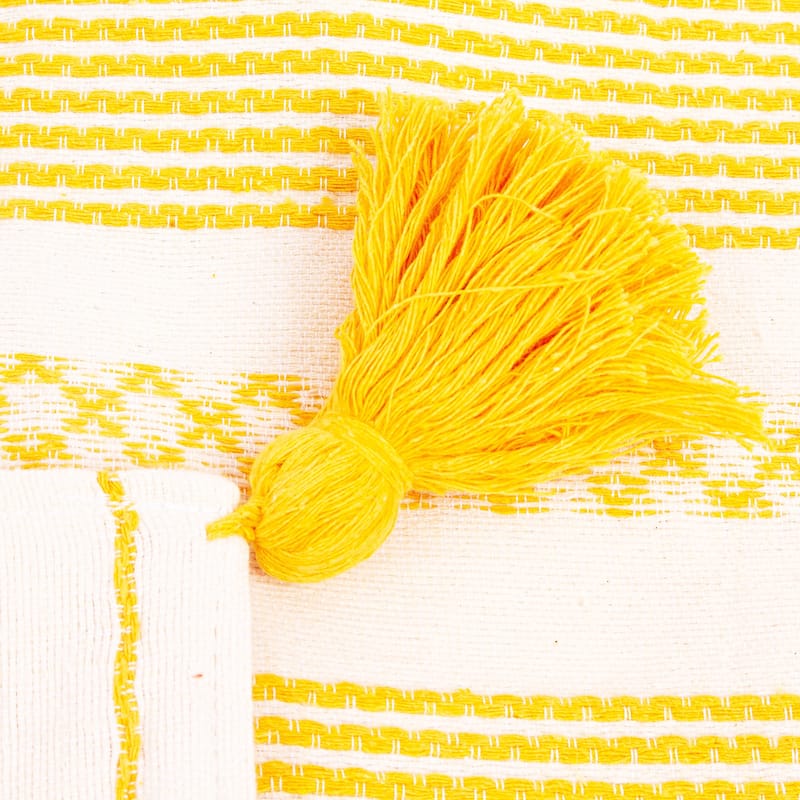 Novica Handmade Millenary Marigold Cotton Cushion Cover