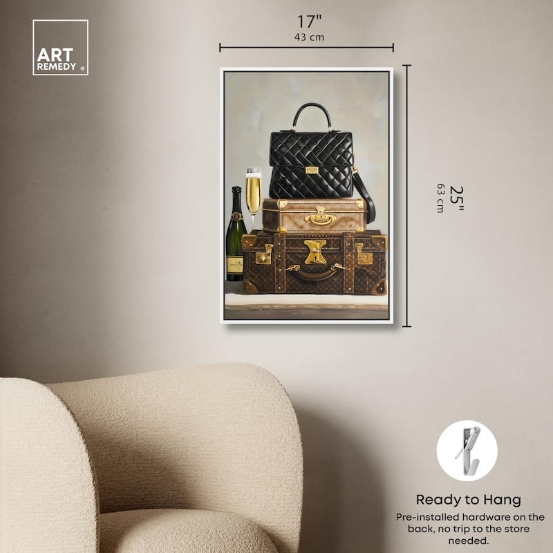 Getaway Necessities Canvas by Art Remedy