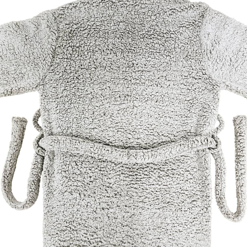 NFL Baltimore Ravens L/XL Sherpa Robe 26 x 47 Inches