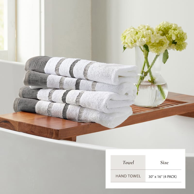 Linery & Co. Luxury Cotton Decorative Towel Set.