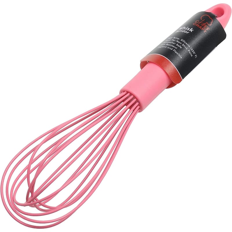 Chef Craft Premium Silicone Wire Cooking Whisk, 10.5 inch