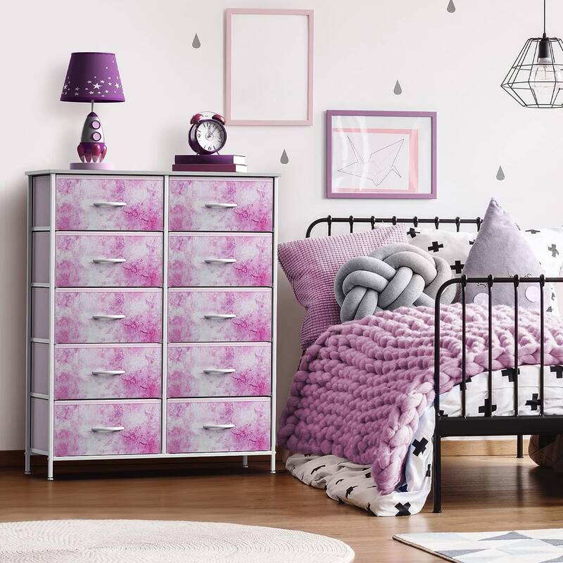 Dressers for Bedroom with 10 Drawers, Chest of Drawers for Bedroom
