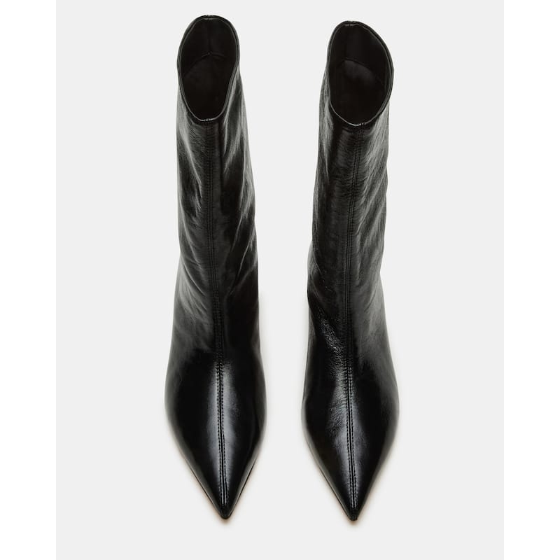 Steve Madden Lytton Low Heel Patent Leather Boot - 7