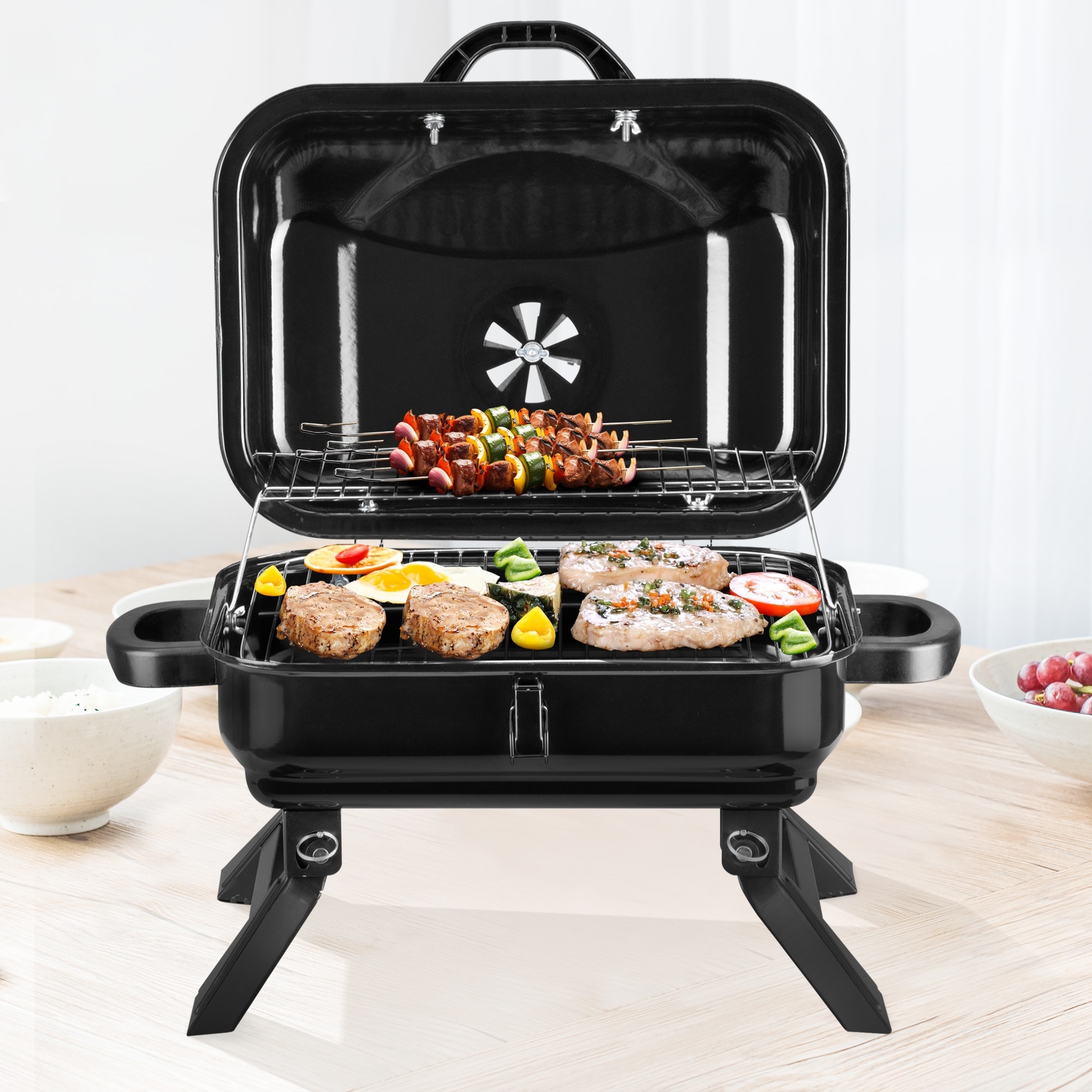 GDY Portable Folding Charcoal BBQ Grill for Outdoor Cooking On Sale Bed Bath Beyond 40511683