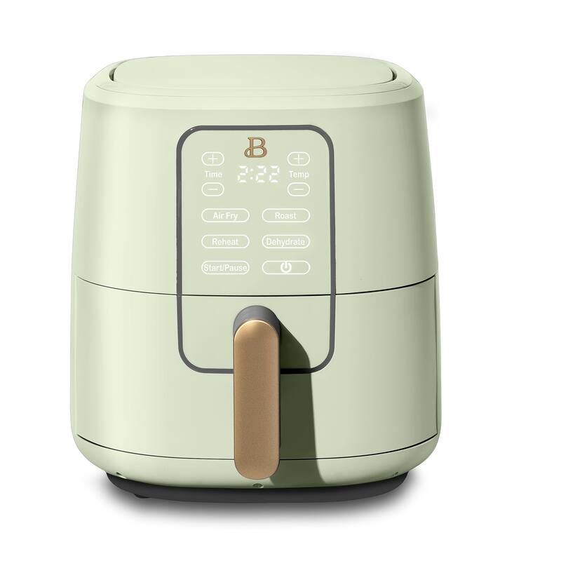 6-Quart Touchscreen Air Fryer with Adjustable Temperature - Sage Green