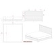 preview thumbnail 11 of 11, Somette Barry Upholstered Bedroom Set with Bed, Buffet & Lamp Table