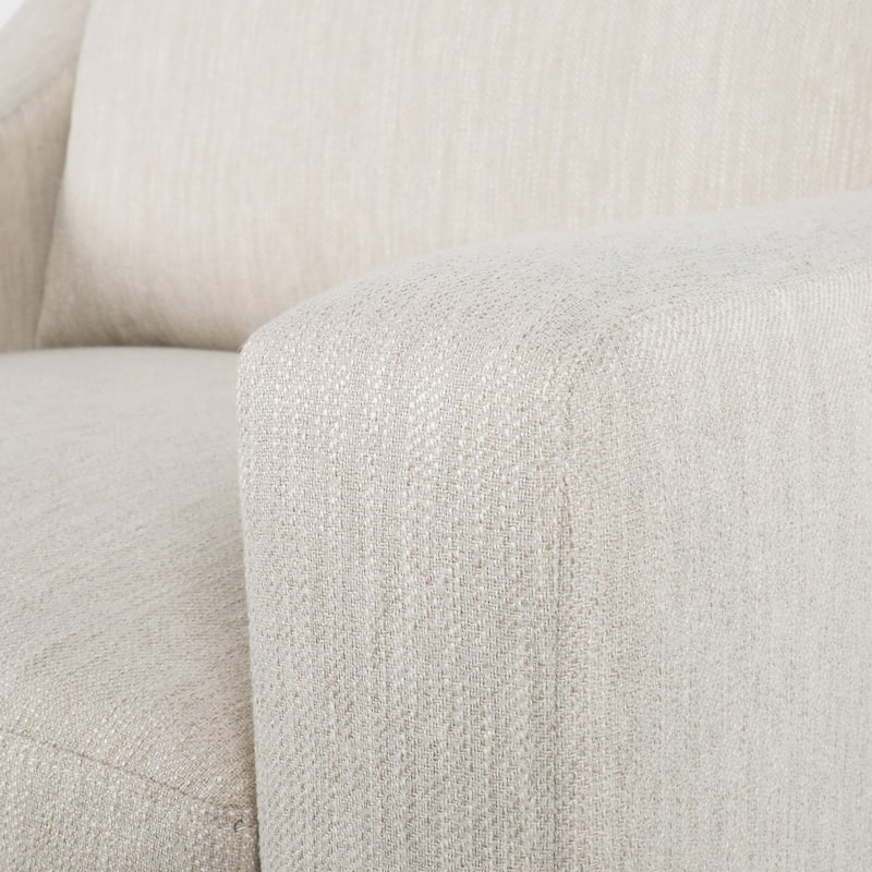 Halevy Contemporary Upholstered Club Chair by Christopher Knight Home