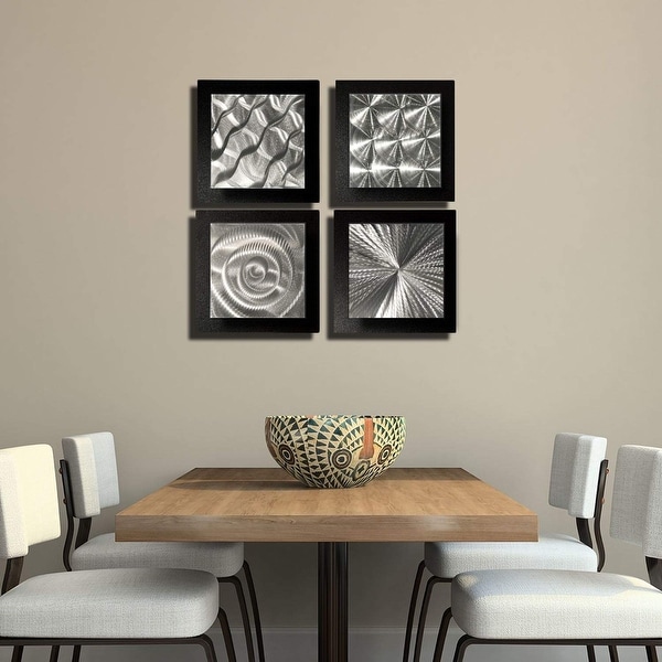 Shop Statements2000 Black/Silver Metal Wall Art Accent ...