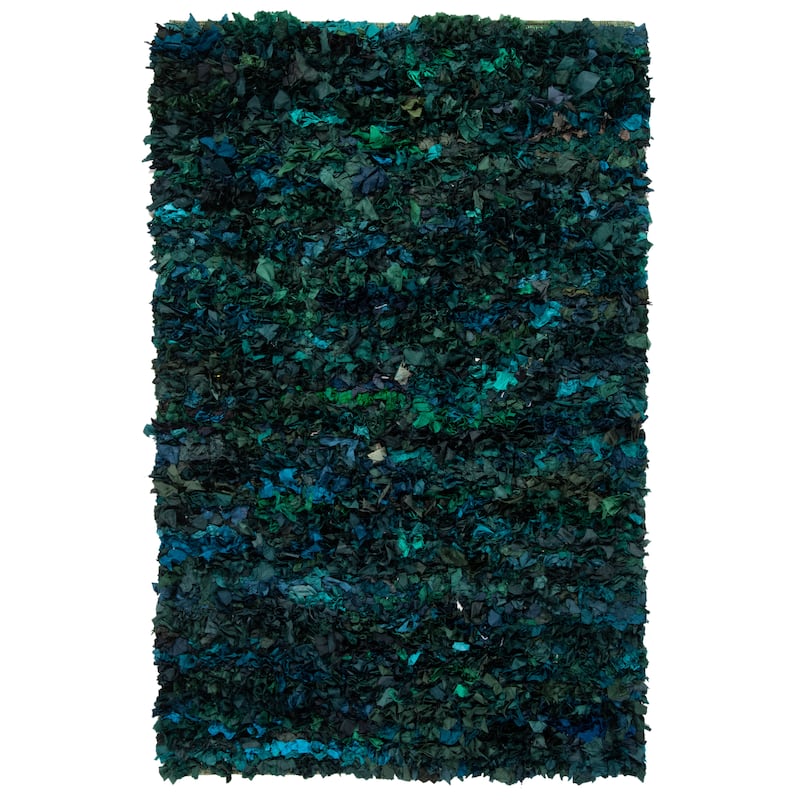 SAFAVIEH Handmade Rio Shag Chihoko 3.5-inch Extra Thick Decorative Rug