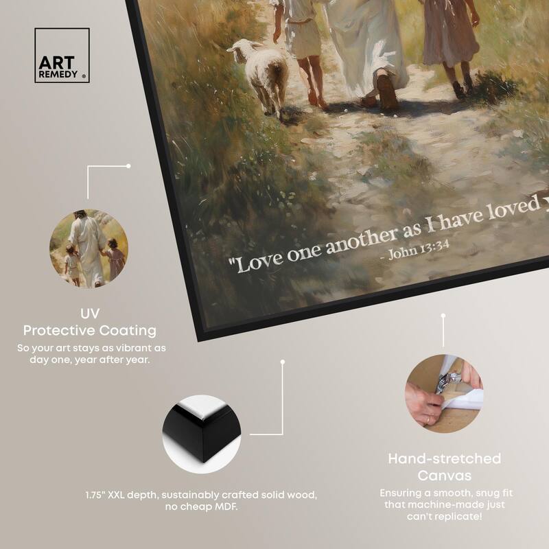 As I Have Loved You Canvas by Art Remedy