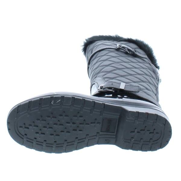 Shop Michael Michael Kors Womens Fulton Winter Boots Quilted Over