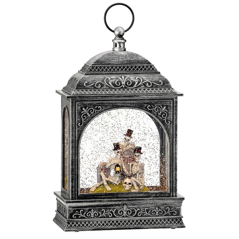 11.5" LED Skeleton Trio Lantern